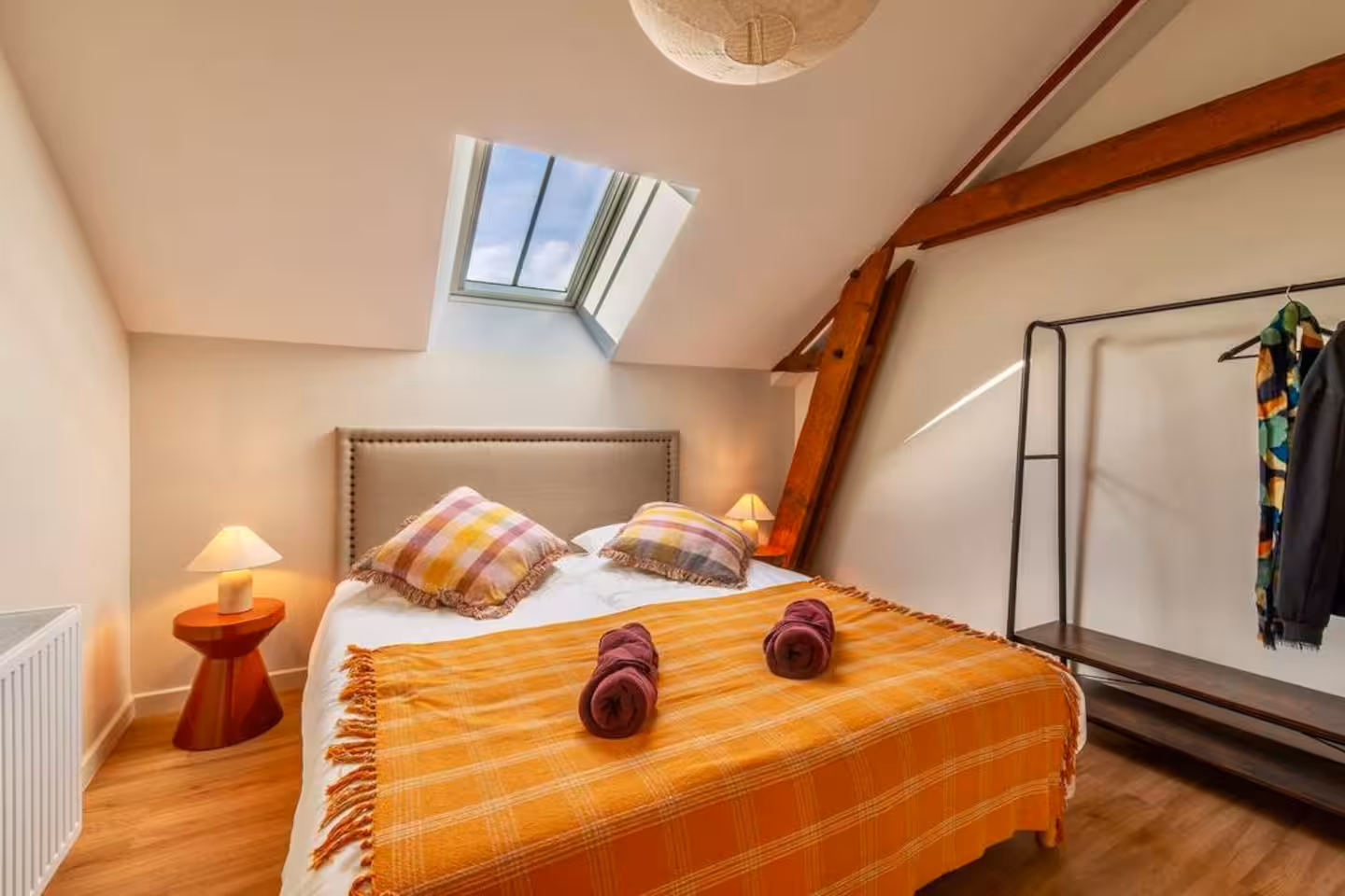 Chambre double lits twins
