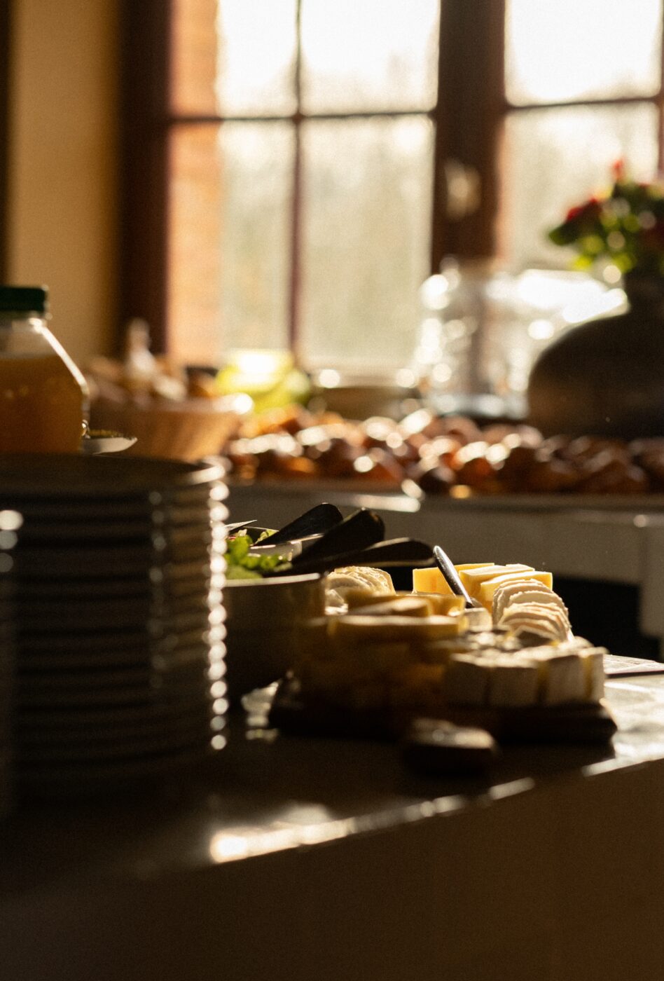 Petit dejeuner chateau